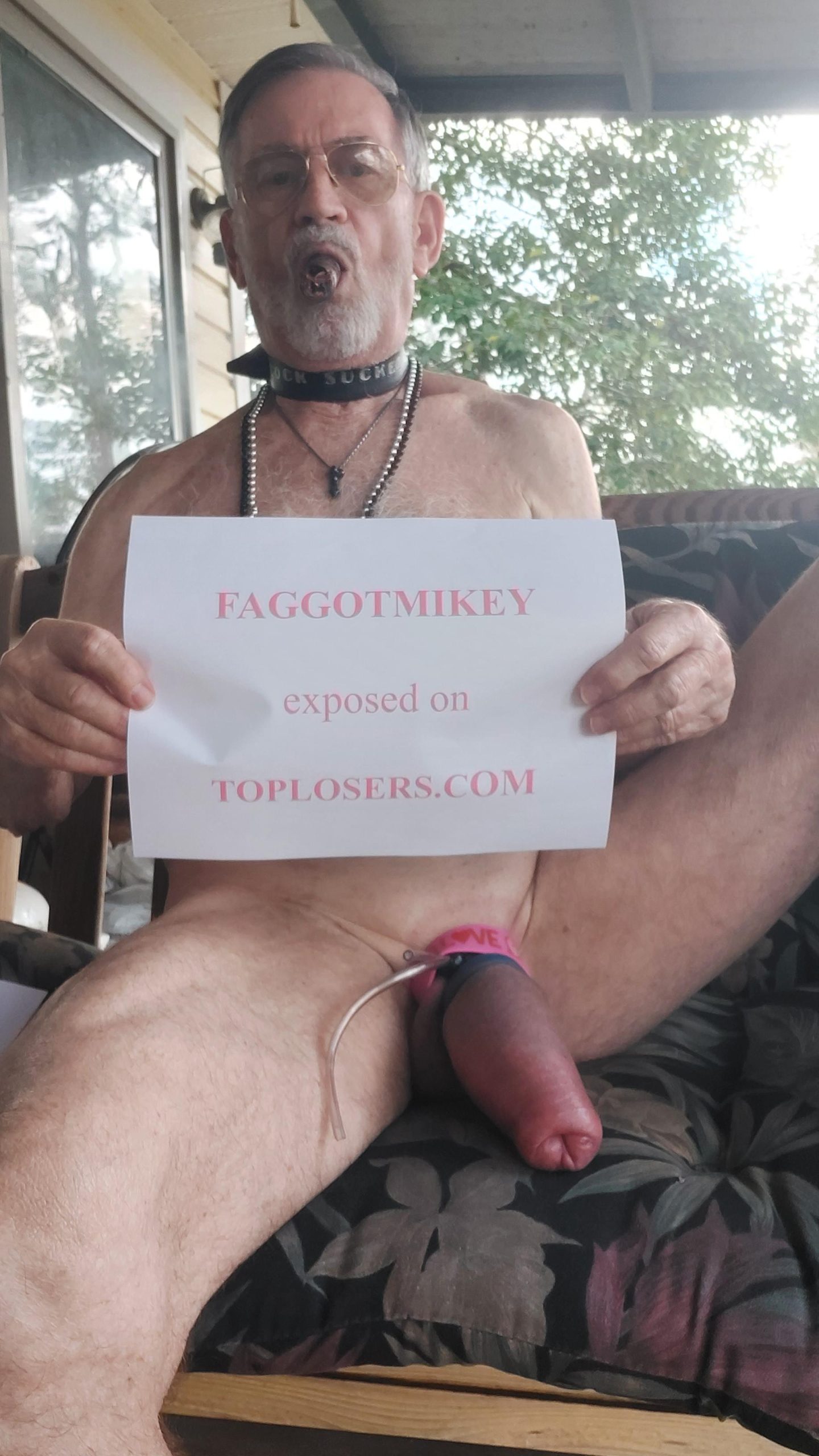 f*gGOTMIKEY…BEING A “f*gGOT” and SUCKING COCK