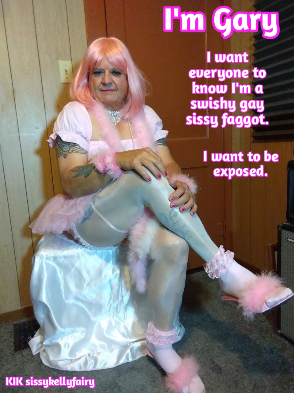 Sissykellyfairy  – Gary craves permanent online exposure