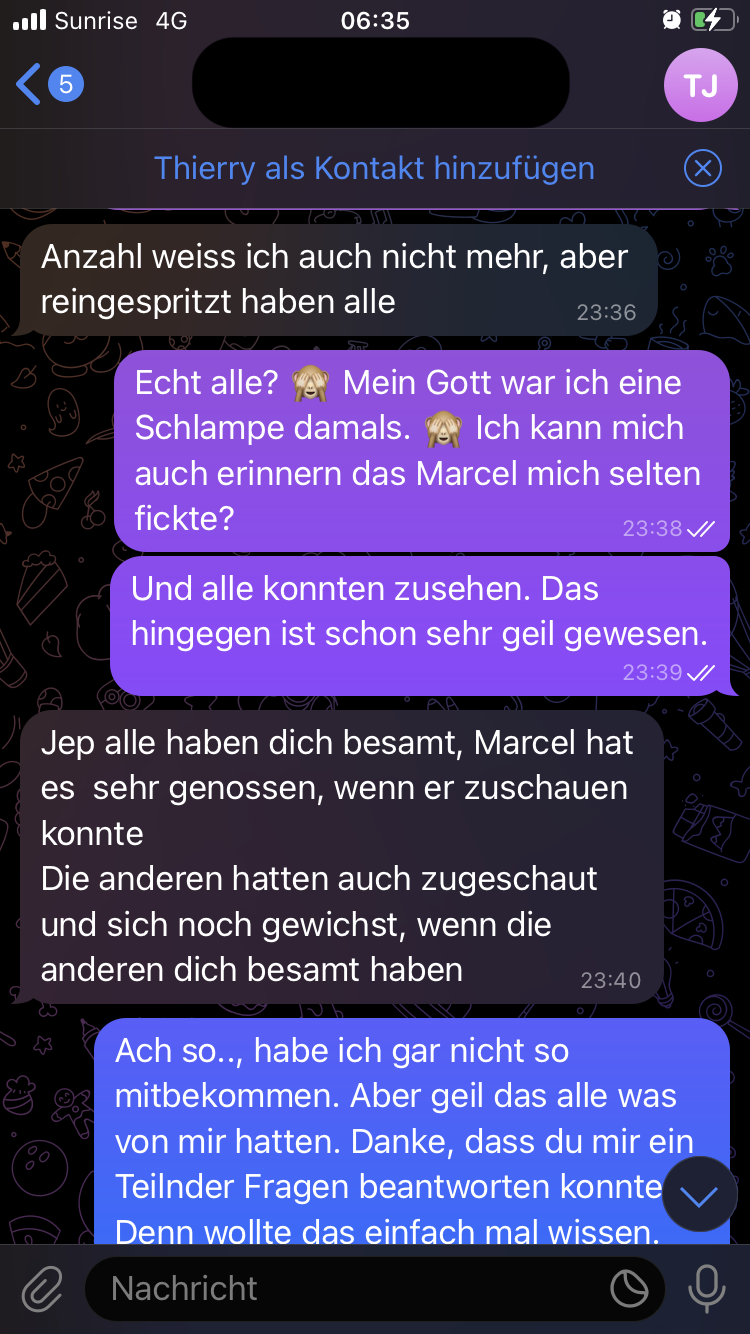 Sexting mit ehemaligen Ficker..