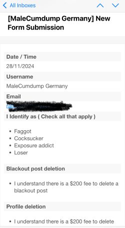 Malecumdump Germany – locked profile contract