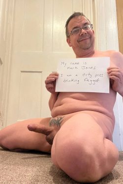 Dirty f*ggot – fully expose