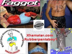 Pathetic diaper f*g