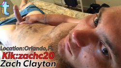 Expose Zach Clayton from Orlando,Florida