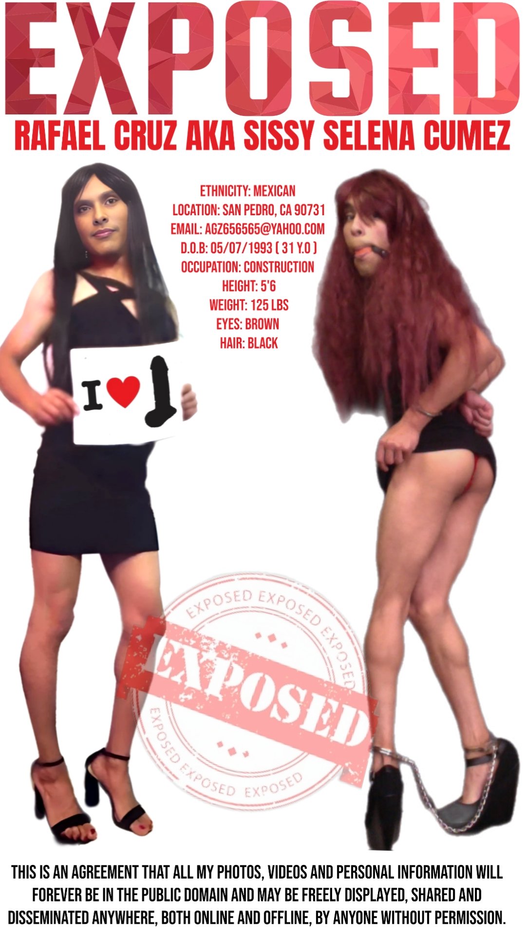 Pussyfree Loser Rafael Cruz Exposed Mexif*g