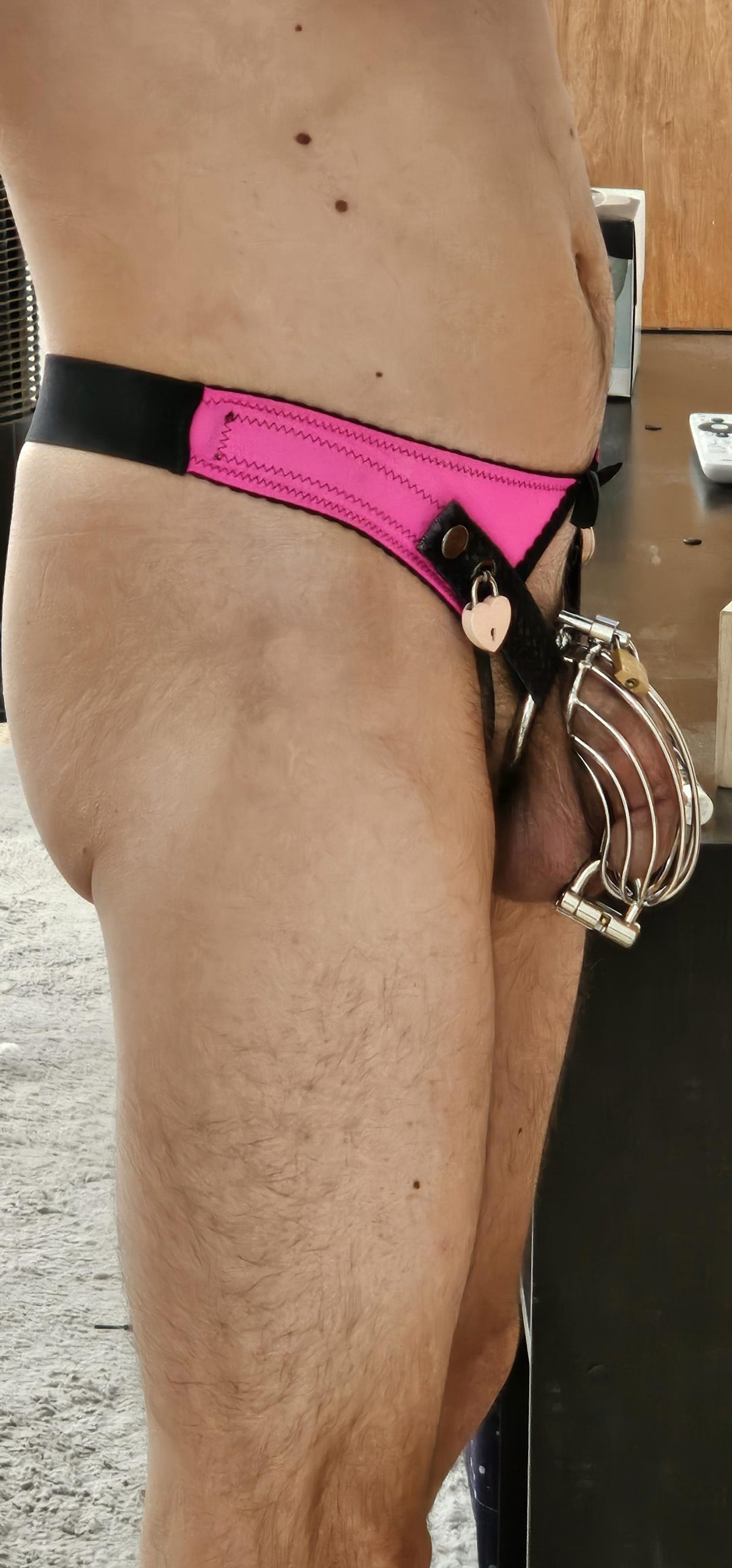 Extreme PA lock chastity