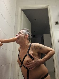 Pig faggot sucking and fucking