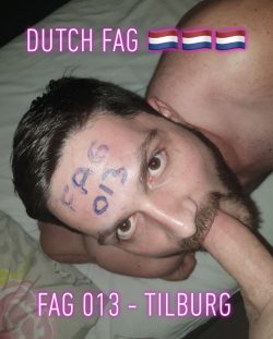 Dutchf*gg gaysl*t  – Dutch f*g from Tilburg exposed