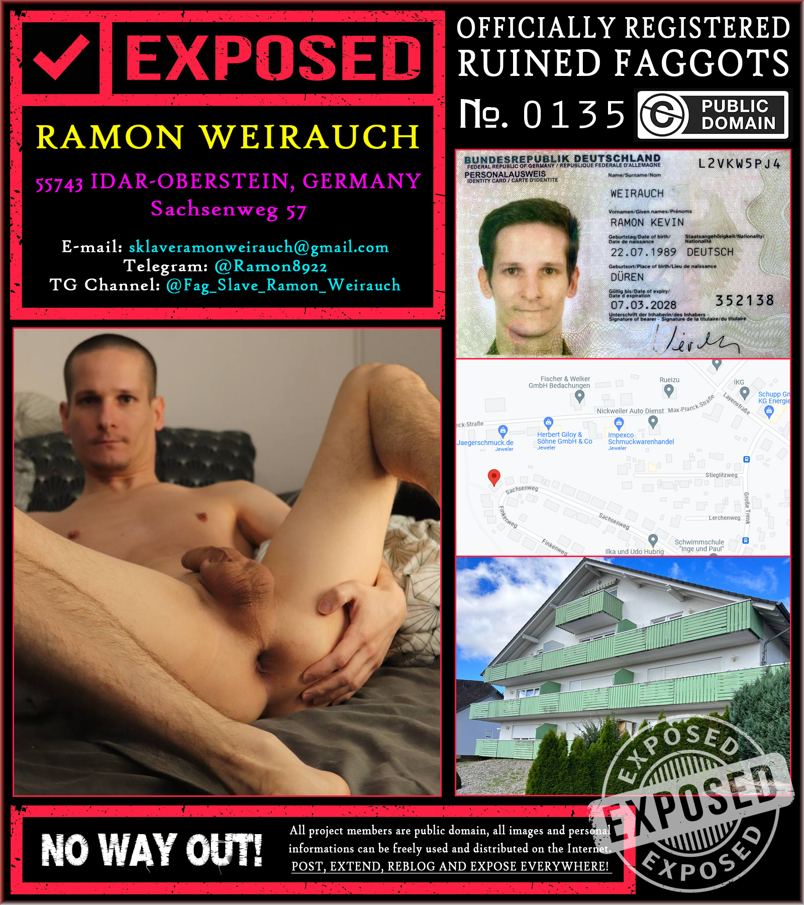 Slave / f*ggot Ramon Weirauch