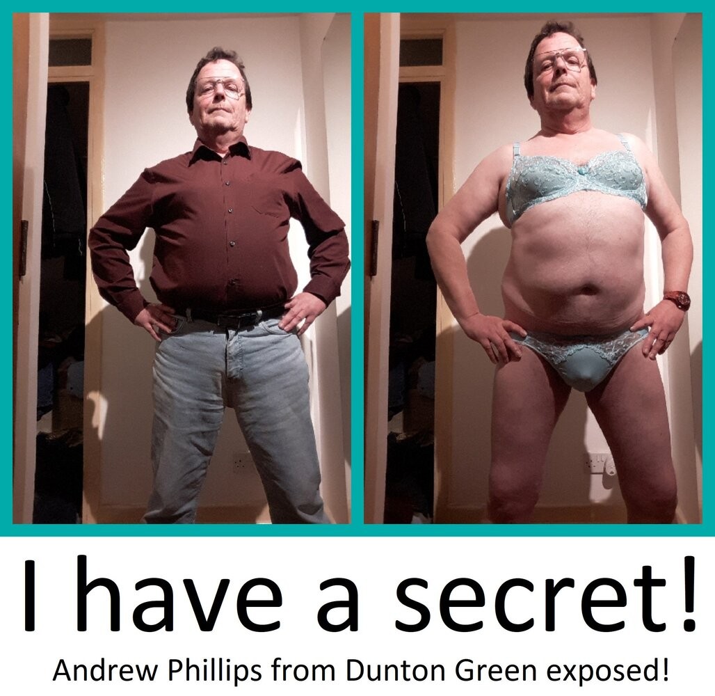 f*g Andrew from Dunton Green has a little secret!