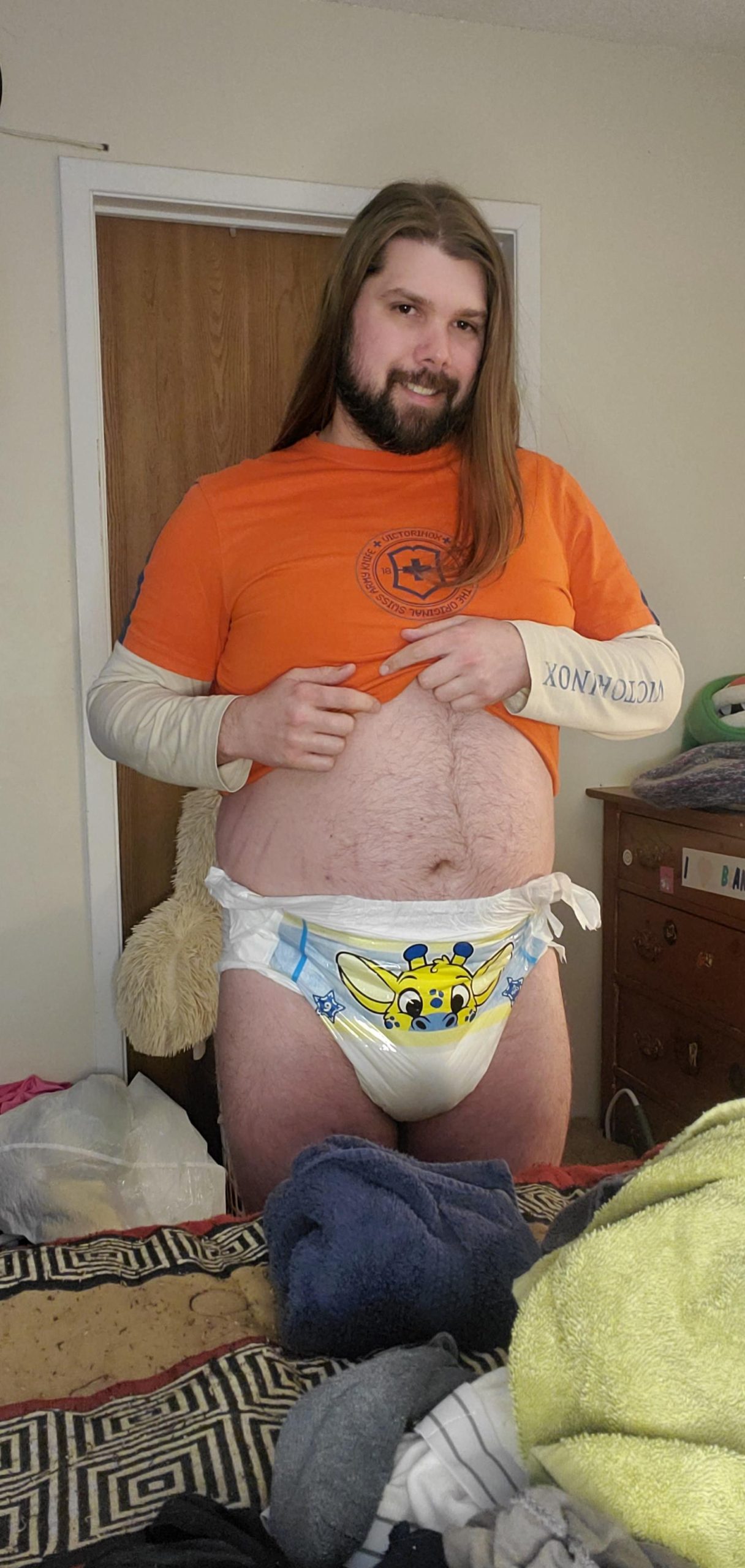 Diaper f*ggot Ready For Humiliation