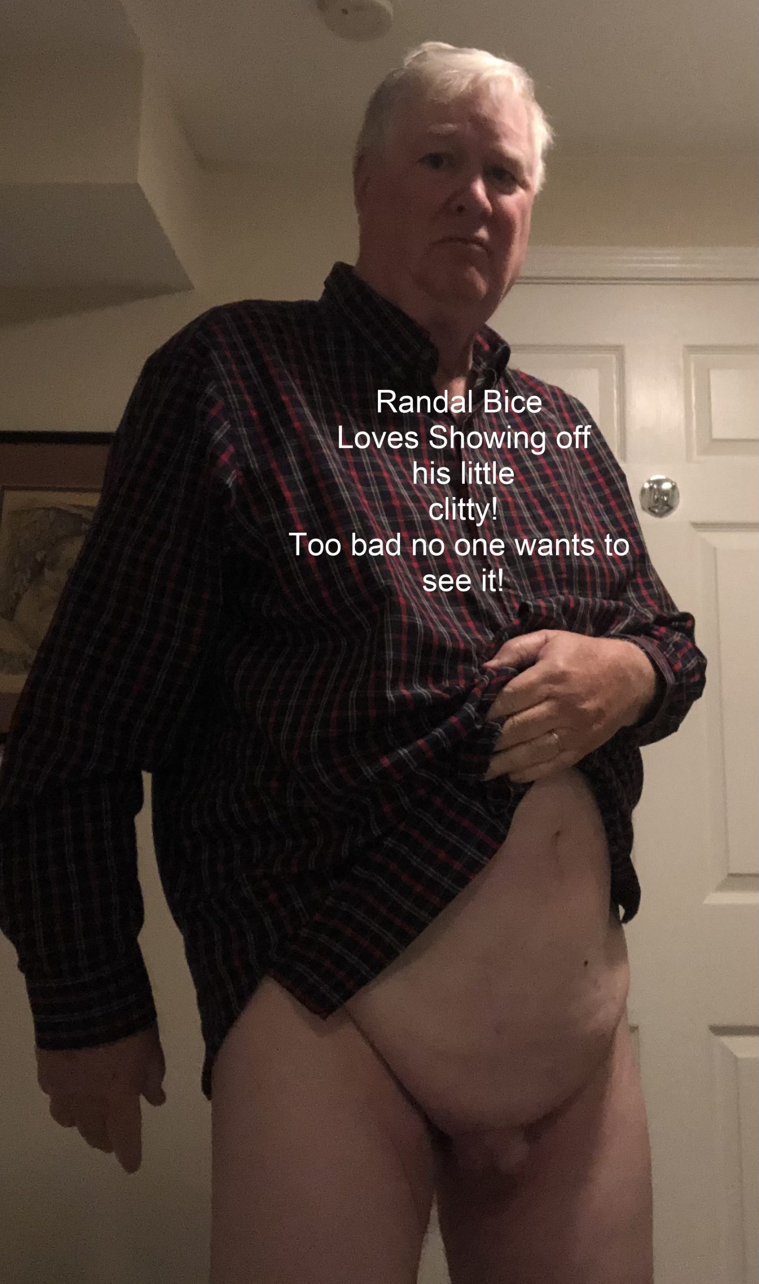 Randal A Bice – Spread the news that Randal Bice has a small penis