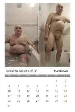 UK sub Ace Hartley EXPOSED for calendar