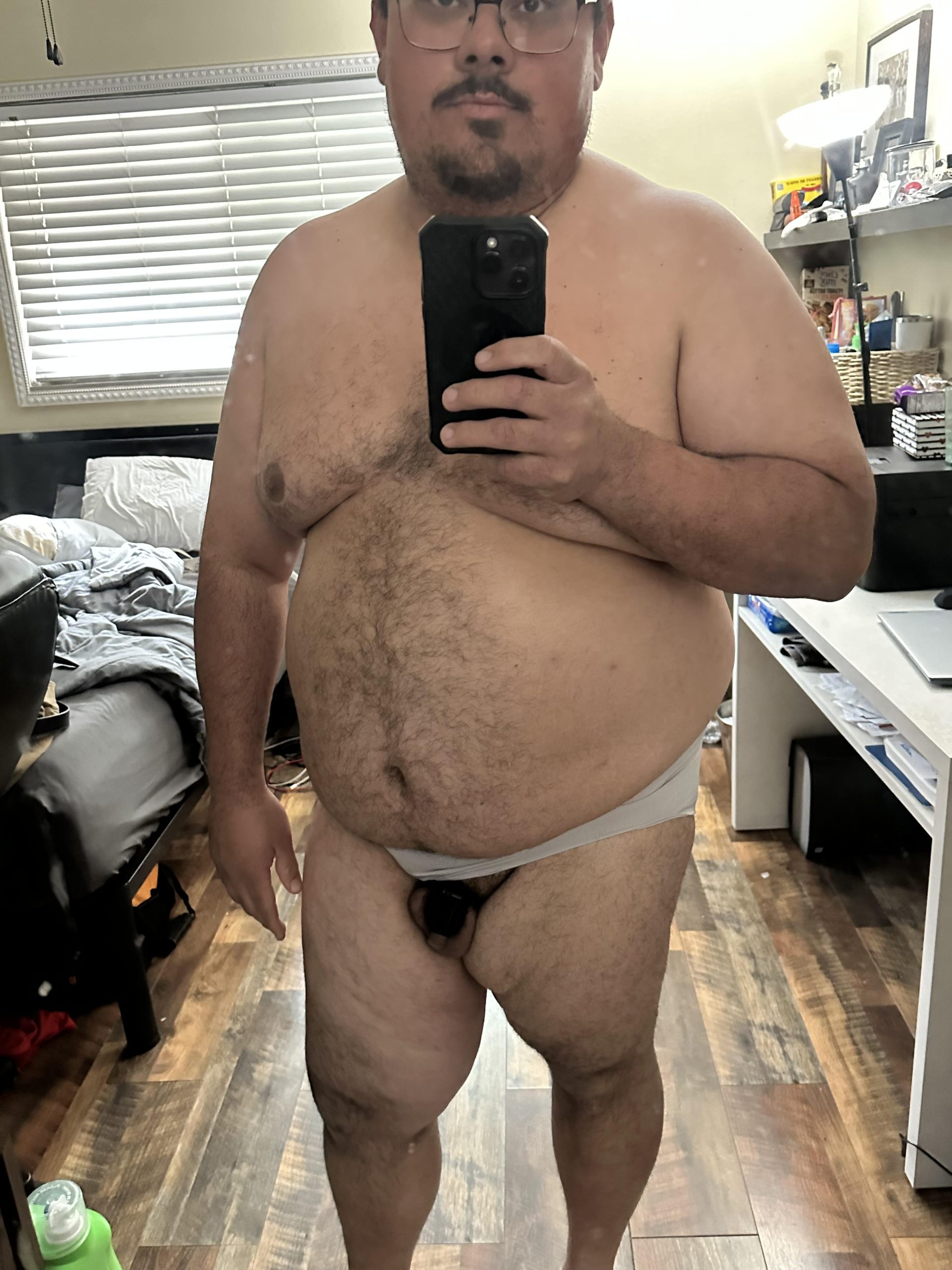 Luis ramirez chastity slave – in gf panties