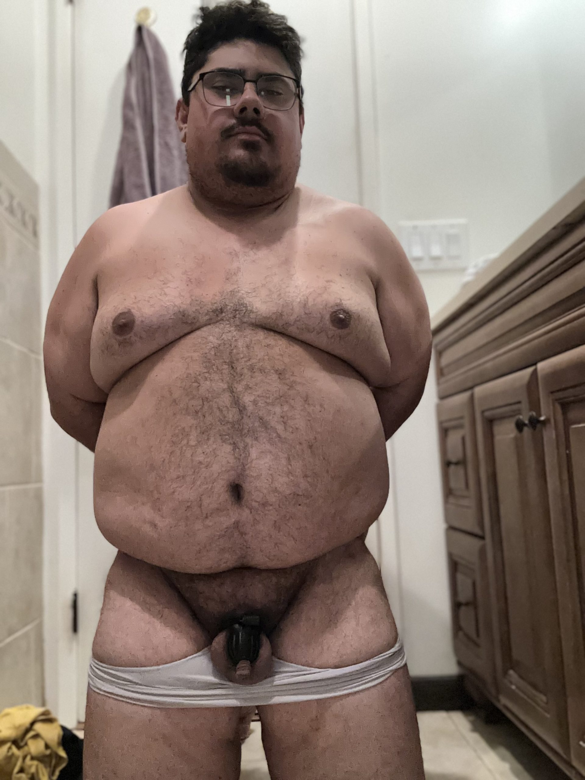 Luis ramirez chastity slave – in gf panties