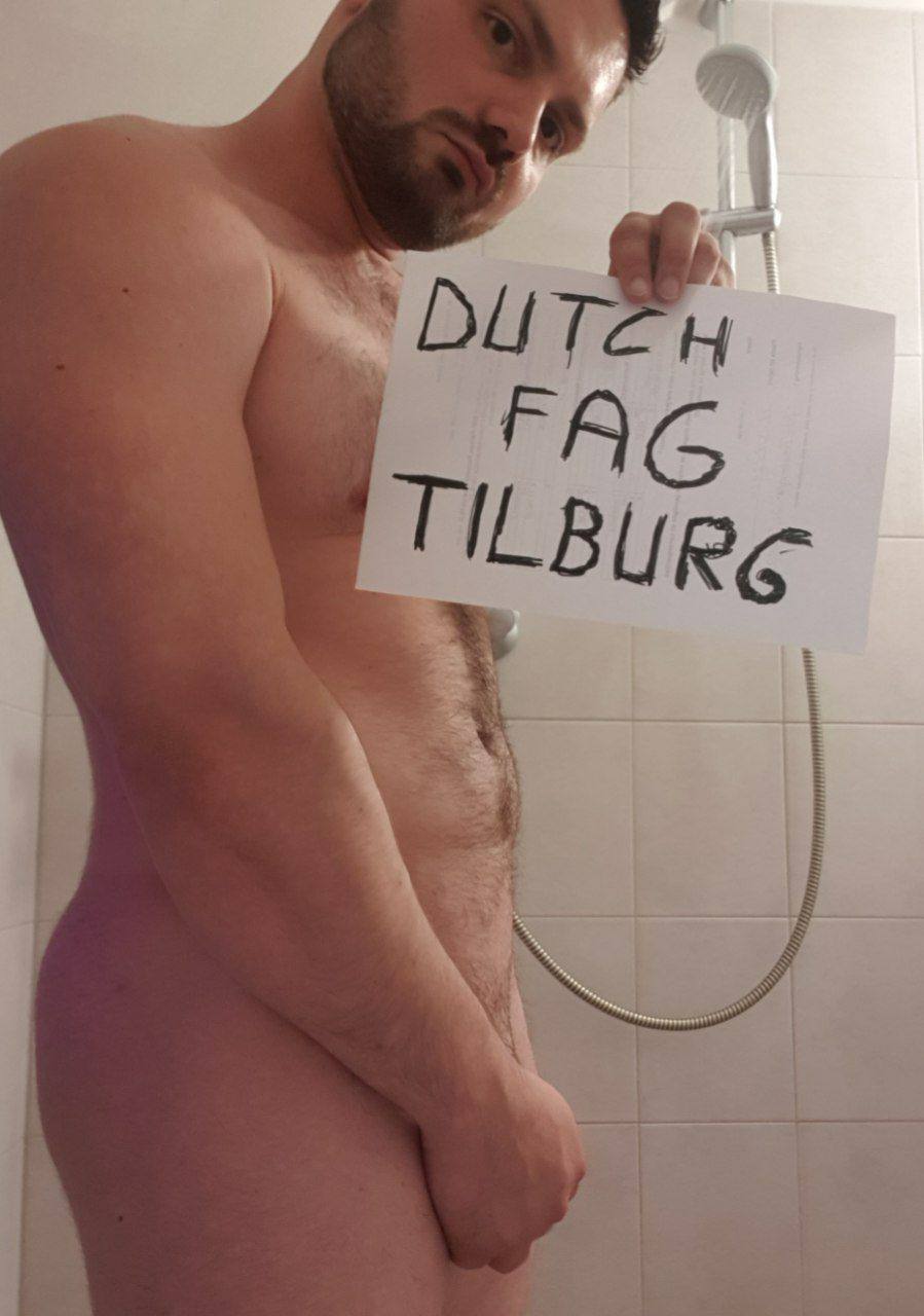 Dutch f*g Tilburg gaysl*t face exposed – Dutch gaysl*t Tilburg f*g exposed