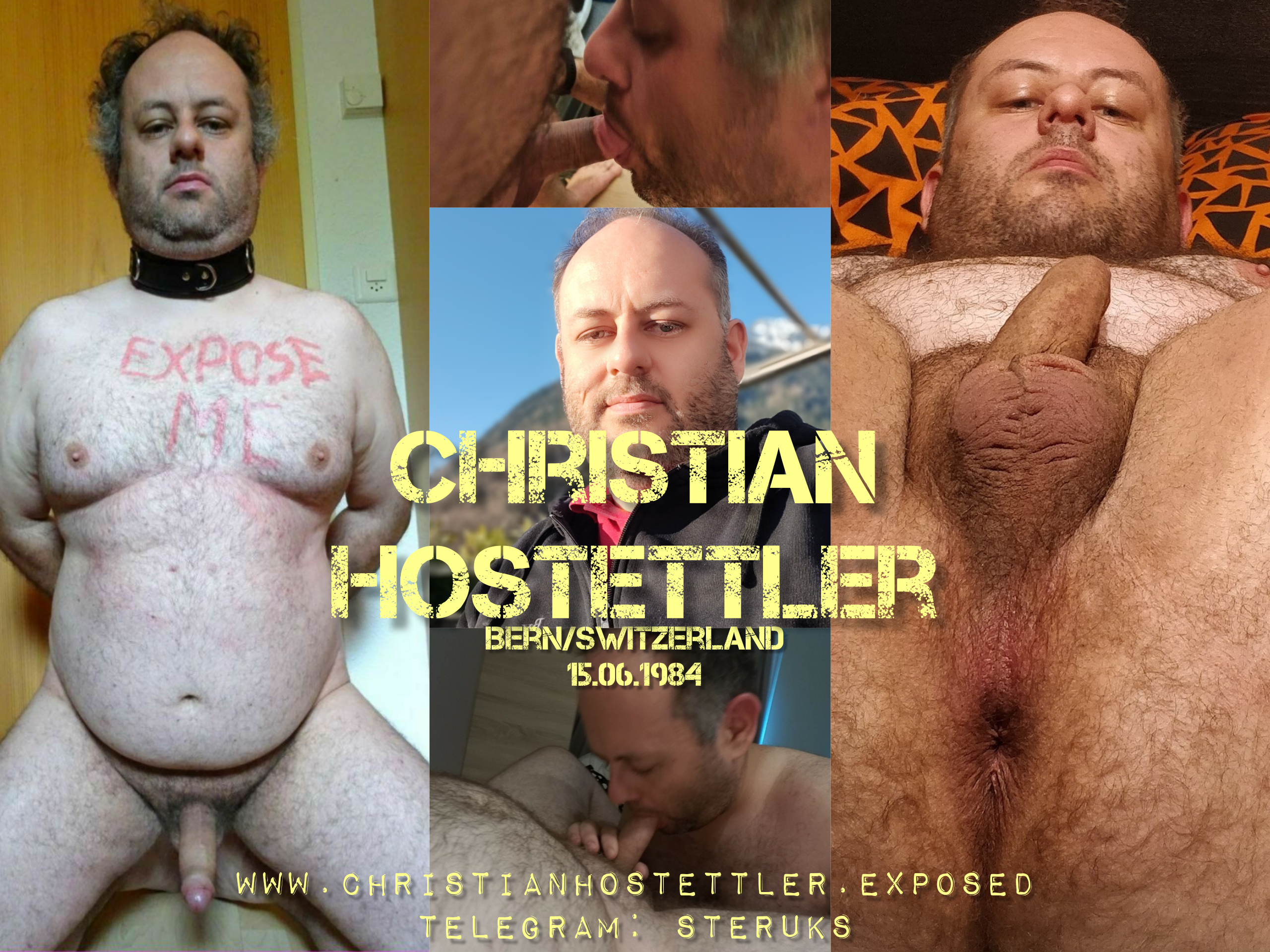 Christian Hostettler – I am a fat and ugly f*g…?