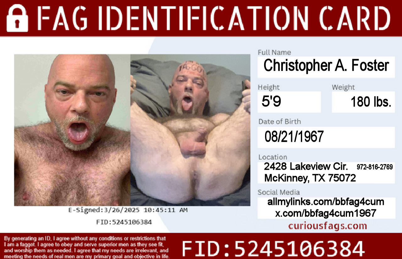 Christopher Allen Foster – Exposure wh*re Christopher Allen Foster blackout