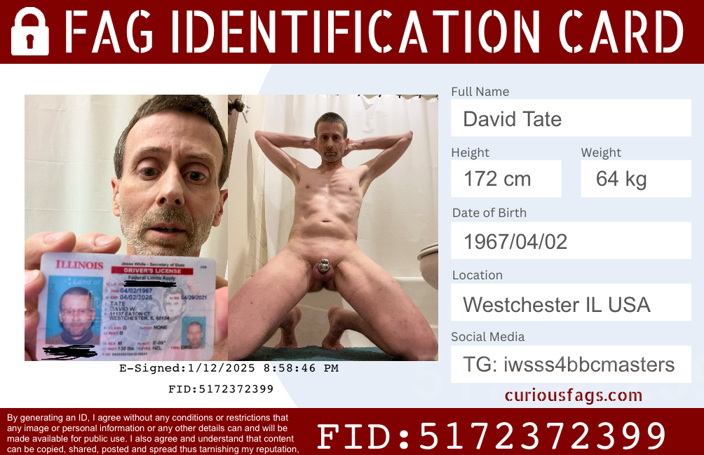 David Tate is Sissy Dani for BBC