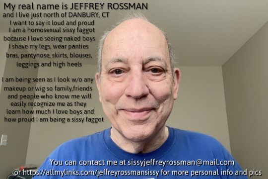 It is true.Jeffrey Rossman from outside Danbury CT is a sissy f*ggot