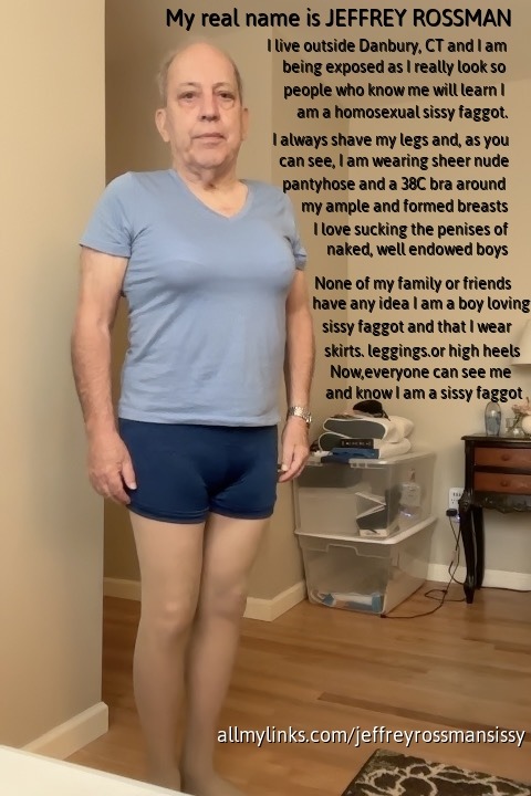 It is true.Jeffrey Rossman from outside Danbury CT is a sissy f*ggot