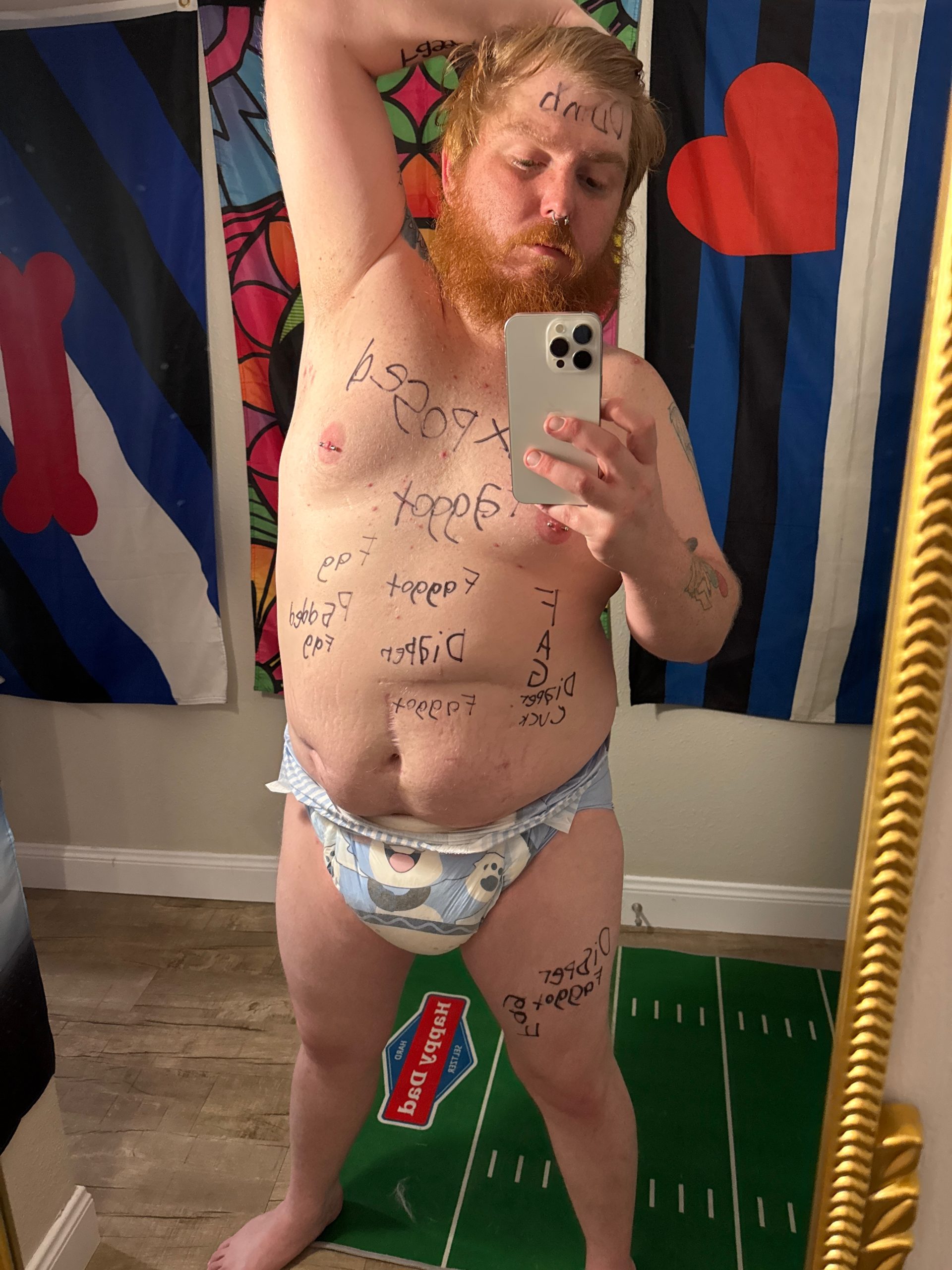 Diaper f*g exposed and humiliated