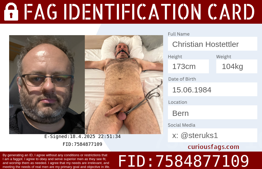 Christian Hostettler – Steruks – Christian Hostettler from Bern Switzerland