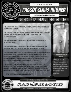 Claus Hübner  – Lifelong exposure