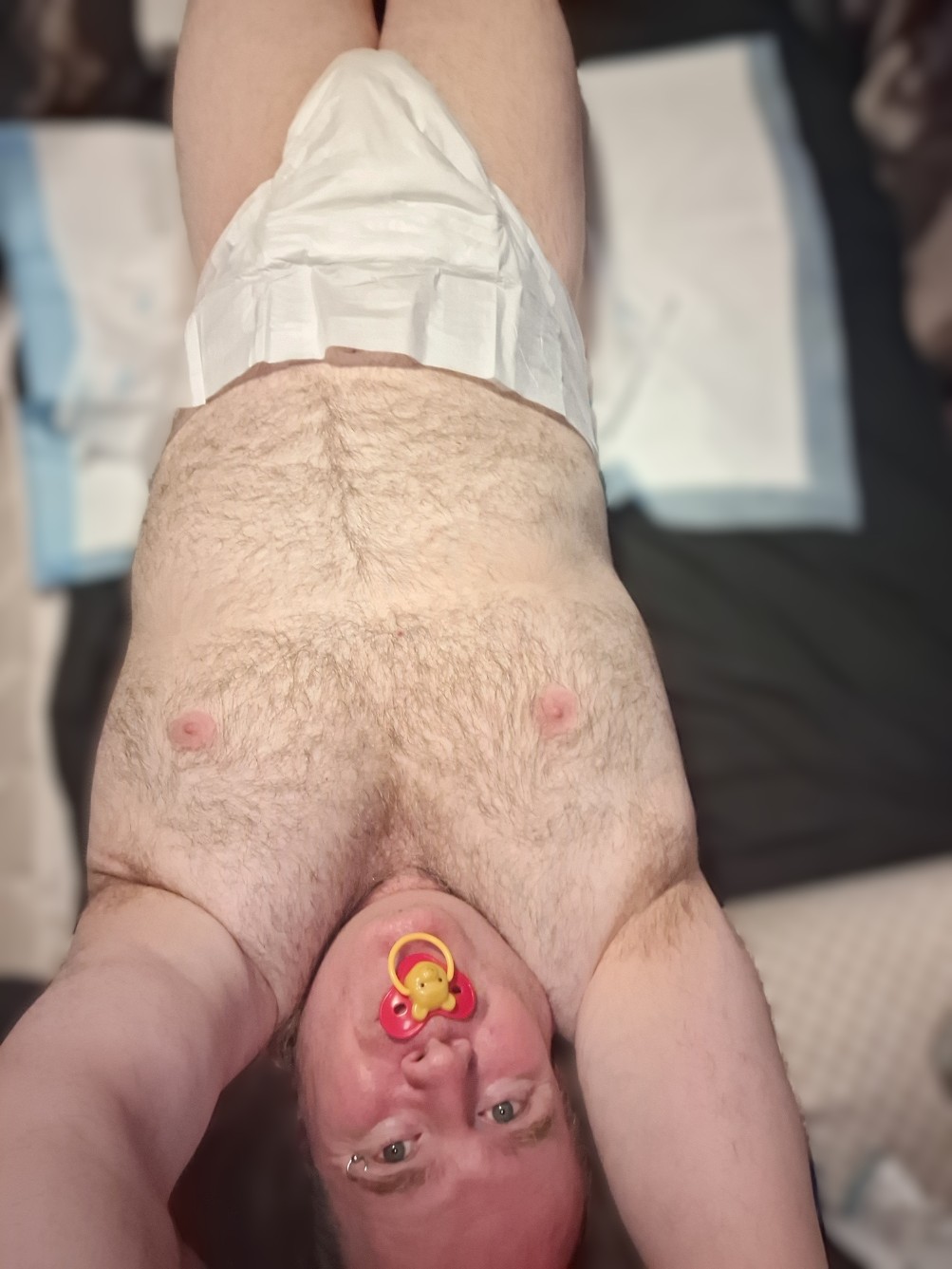 Diaper boy sissy boy