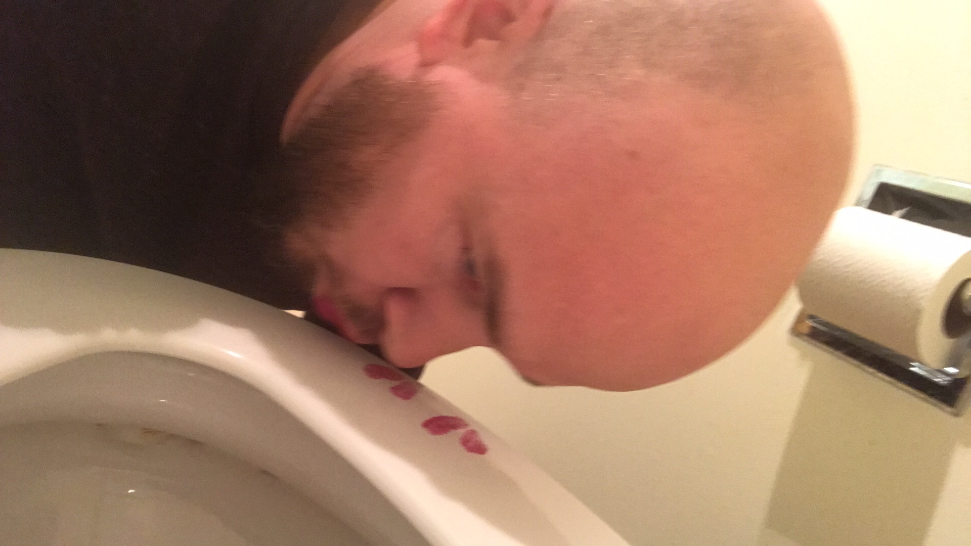Lipstick Toilet Sissy
