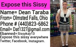 Dean Taraba – Dean Taraba Sissy exposure craving f*ggot