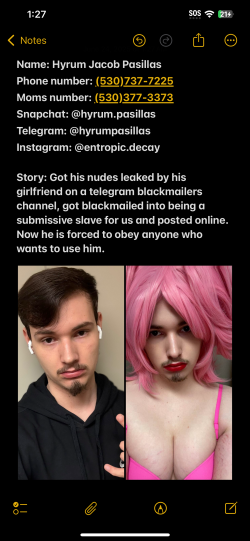 ~ Hyrum Pasillas – Blackmailed *updated*