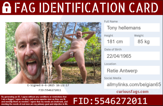Belgianslave Tony Hellemans – TONY HELLEMANS EXPOSED ALL OVER