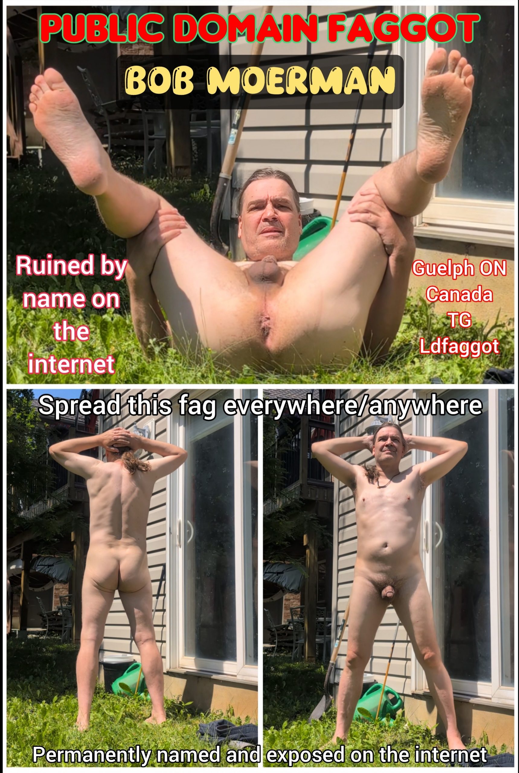 Bob Moerman faggot naked and exposed