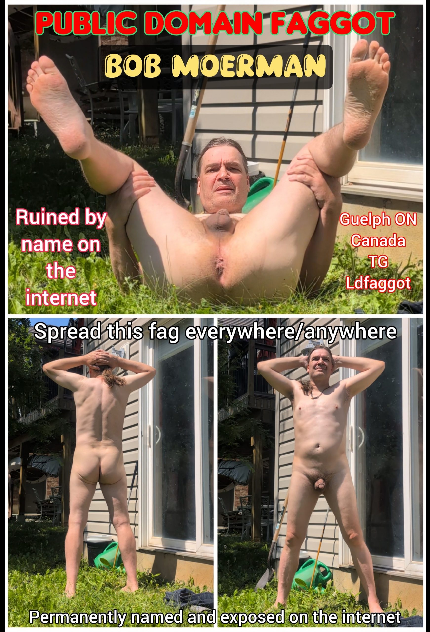 faggot Bob Moerman Exposed