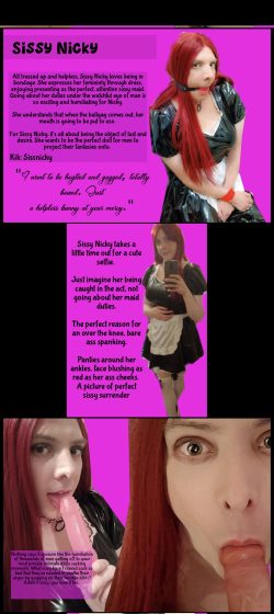 Exposed in the Sissy Exposurzine!