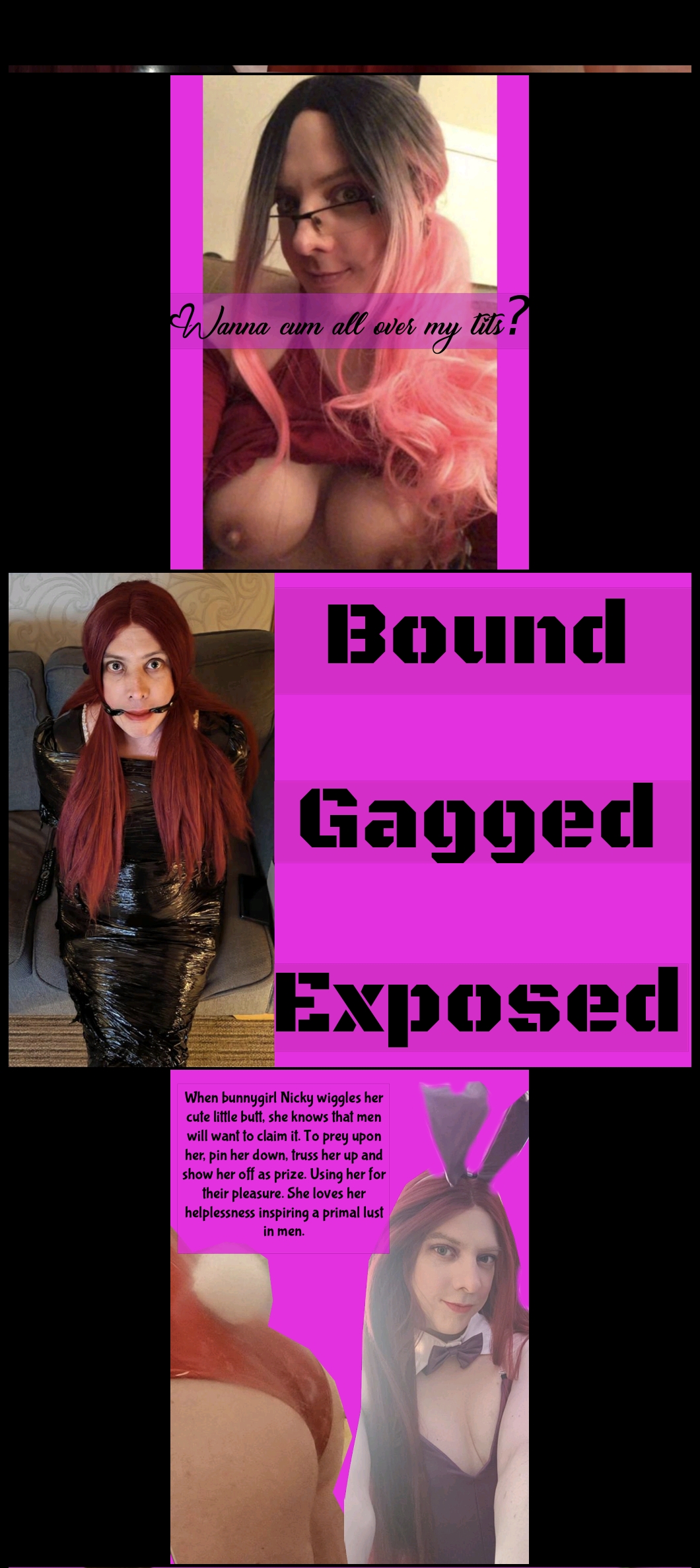 Exposed in the Sissy Exposurzine!