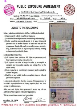 Ralf Ritter born Ralf Gündteroth  – Ralf Ritter born Ralf Gündteroth