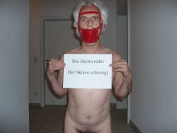 joerg sklave – a slave have nothing to say