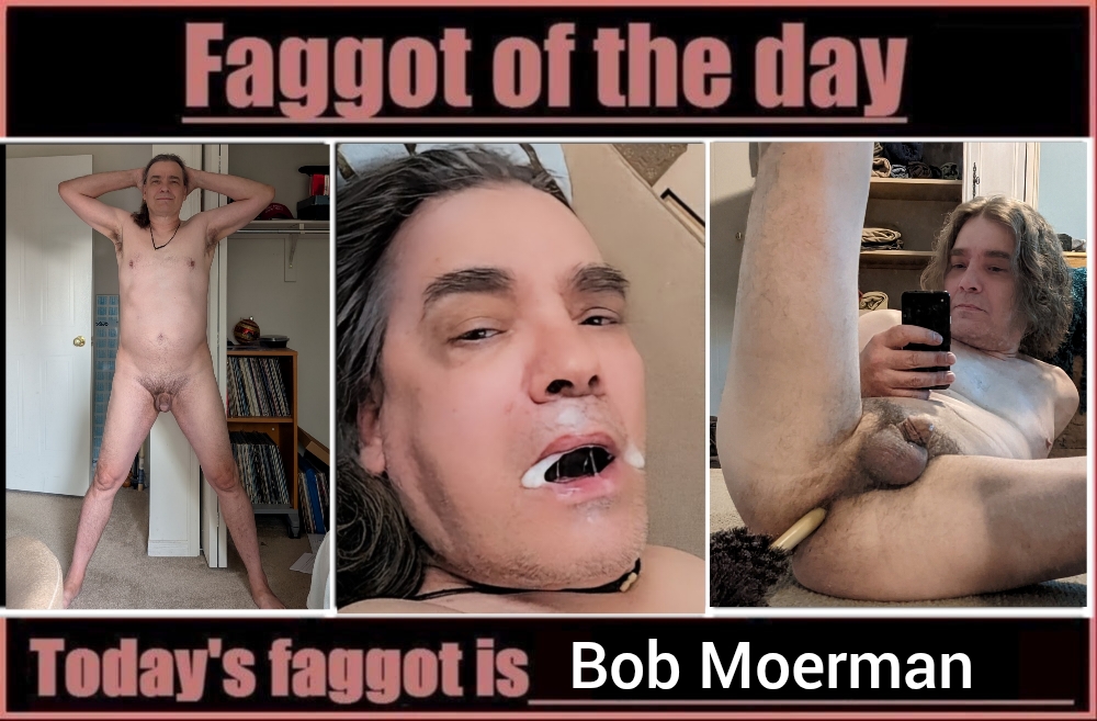 Faggot Bob Moerman Exposed Naked