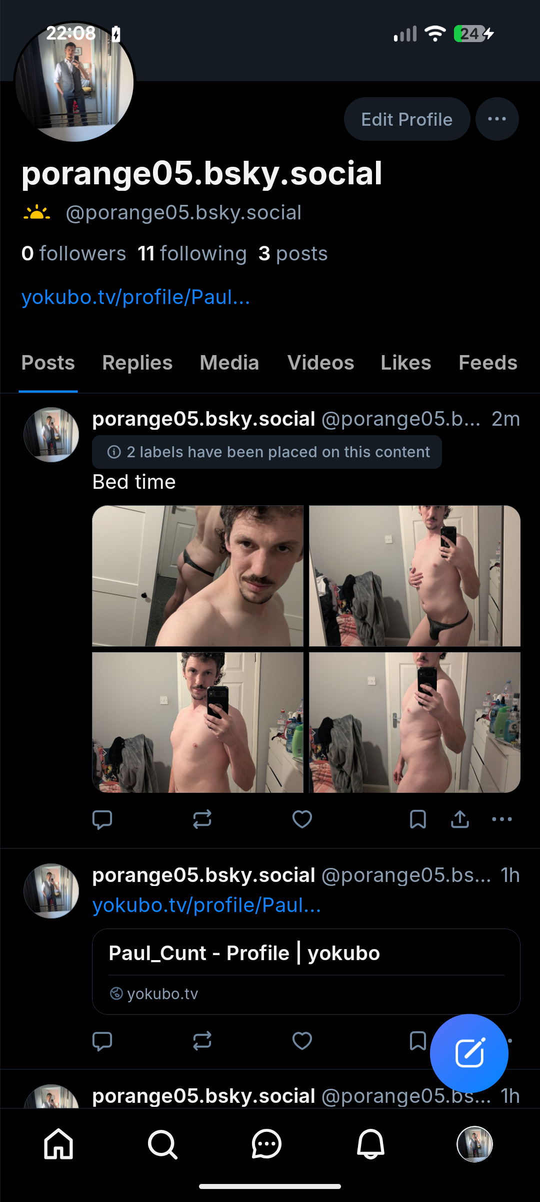 Paul McGrady  – Bluesky account