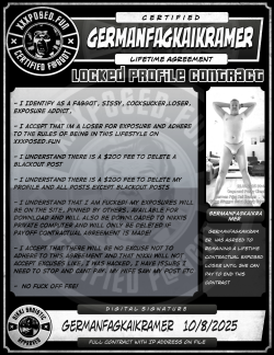 Germanf*gKaiKramer  – Locked Profile Contract
