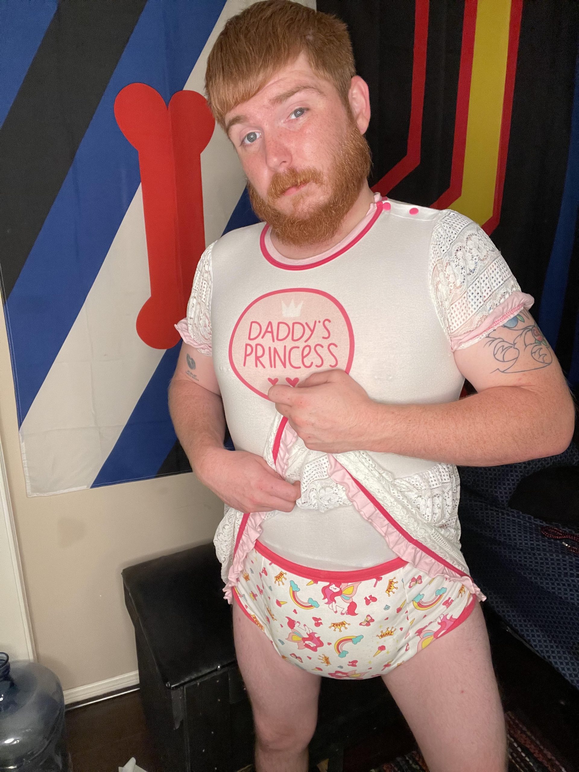 Diaper f*g exposed