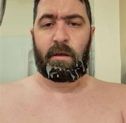 Another man’s cum on my face for the wheel