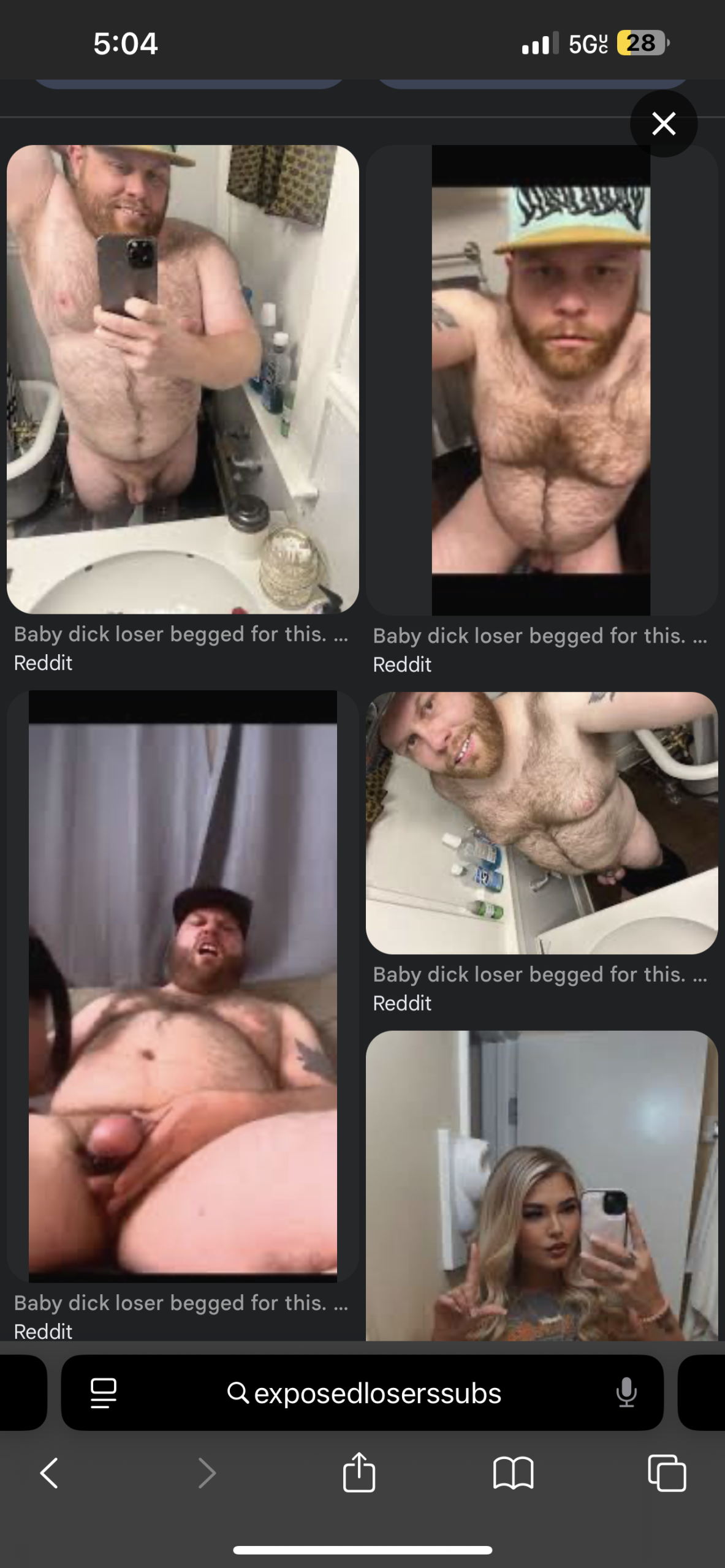 Mikey – My little dick needs to be more exposed for people to laugh at