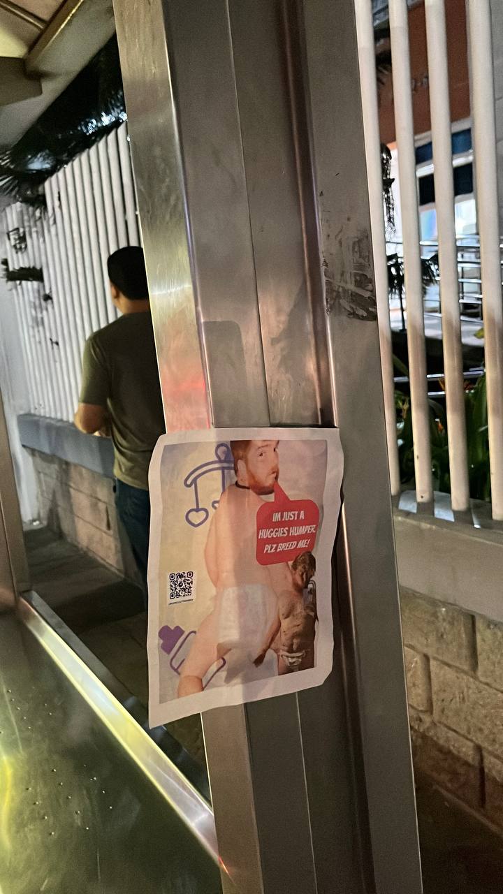 Diaper f*g Brennon exposed