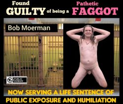Bob Moerman faggot exposed naked