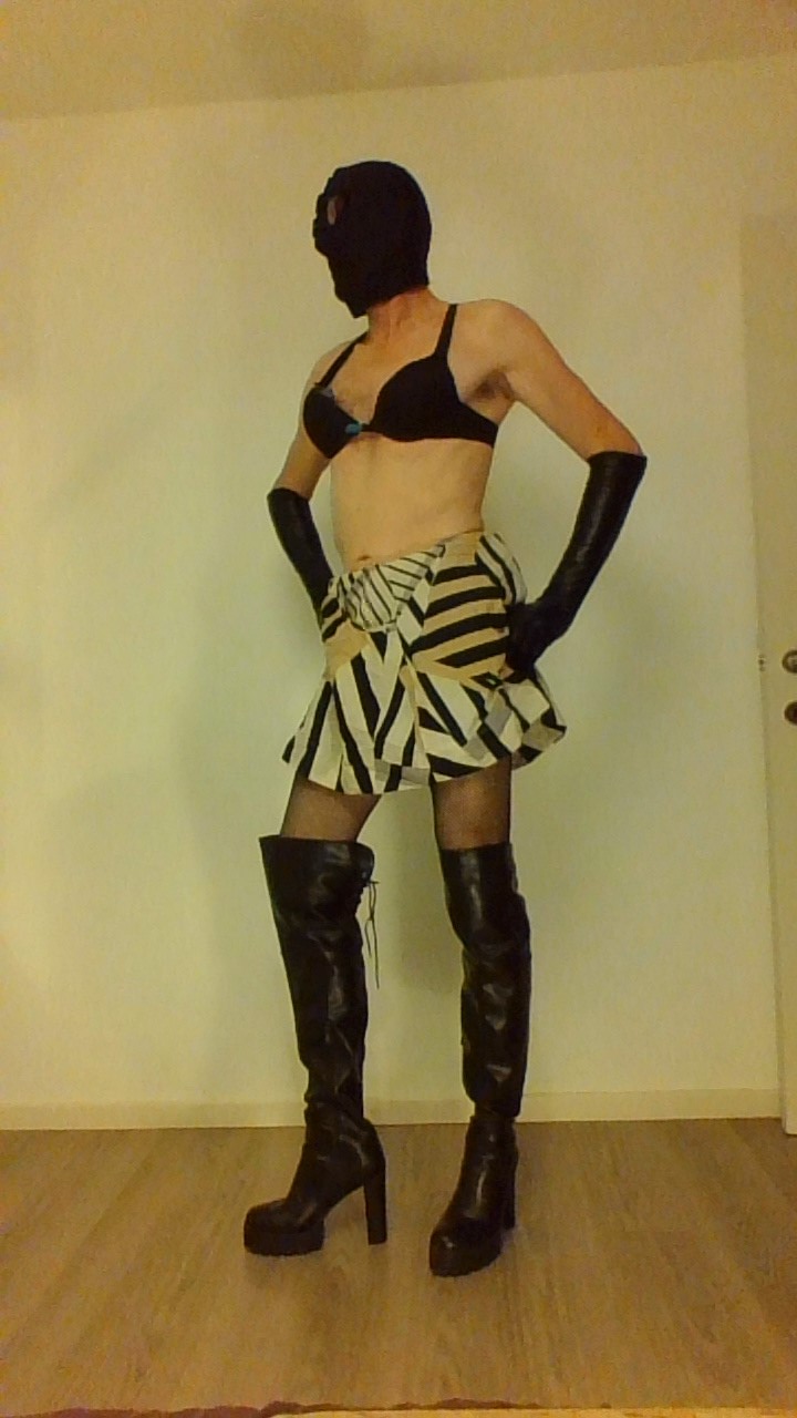 ~ Sissy Kimmy in her Thigh High Boots