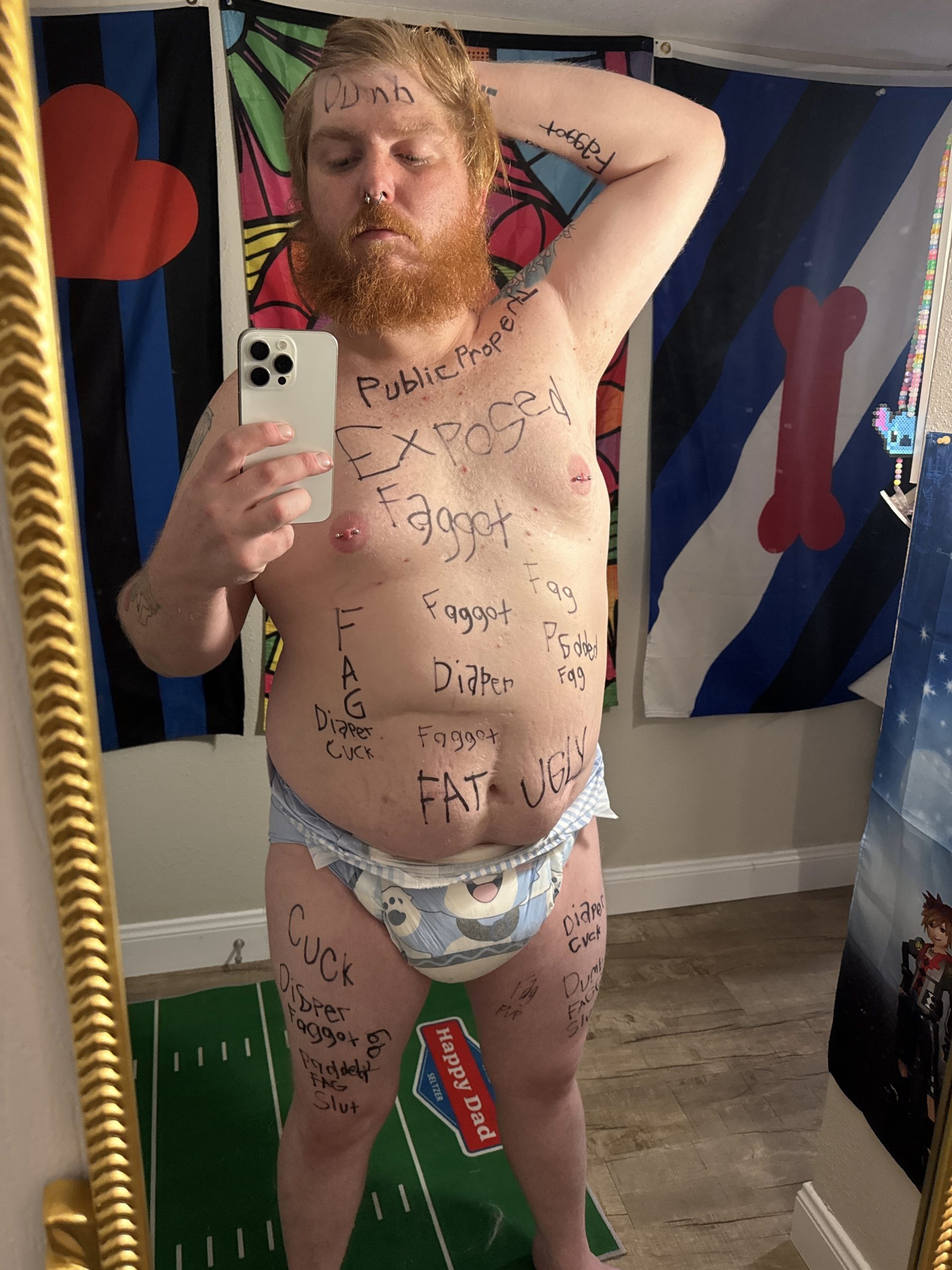 Diaper f*g humiliated