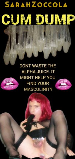 SarahZoccola sissy sl*t from Italy