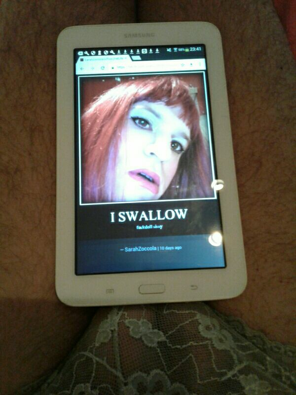 SarahZoccola sissy sl*t from Italy